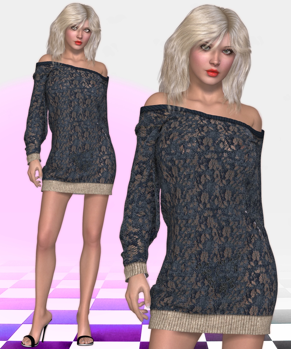 Not Shy - Comfy Sweater by N/A