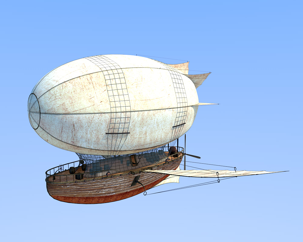 Smugglers Airship by N/A