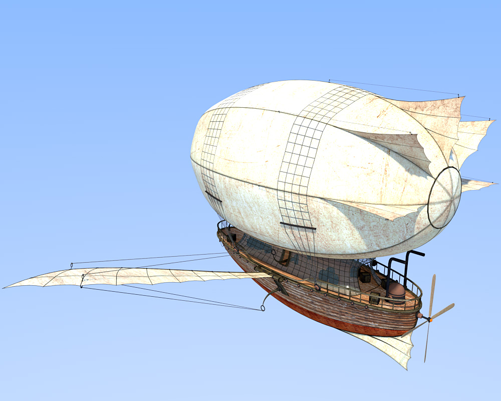 Smugglers Airship by N/A