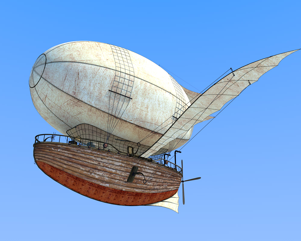 Smugglers Airship by N/A