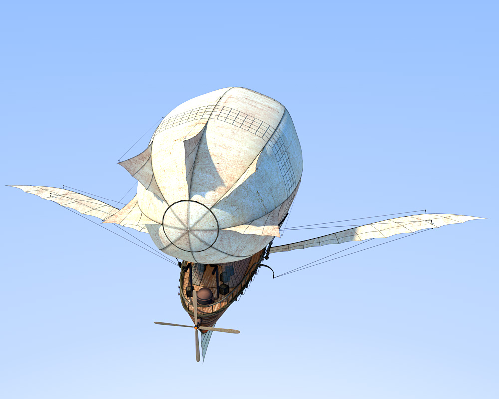 Smugglers Airship by N/A