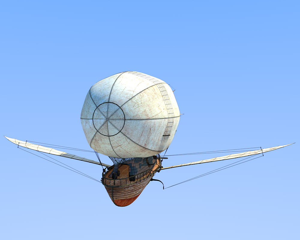 Smugglers Airship by N/A