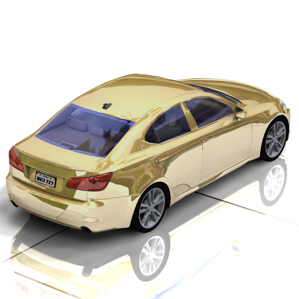 Luxury Sedan Car 2 (for Poser and Vue) by N/A