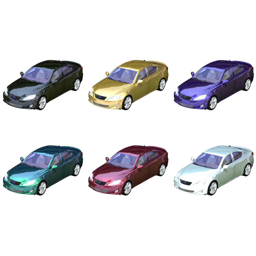 Luxury Sedan Car 2 (for Poser and Vue) by N/A
