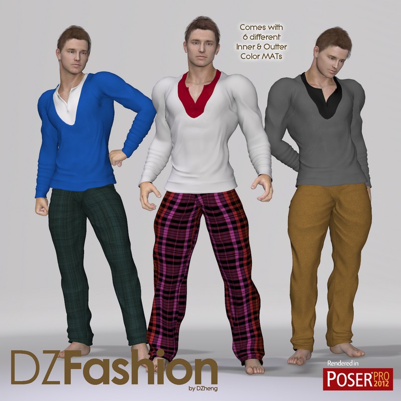 DZ LayeredV Top for M4H4Guy4 by N/A