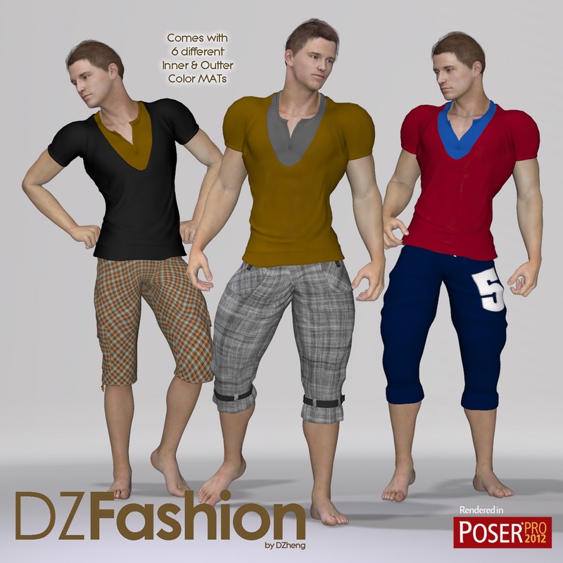 DZ LayeredV Top for M4H4Guy4 by N/A