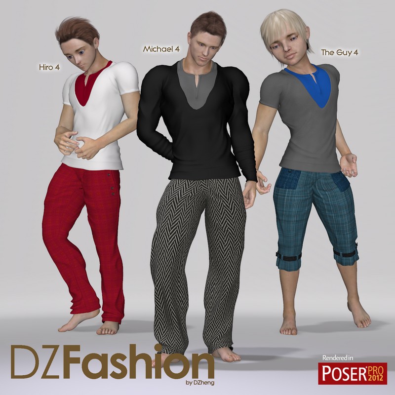 DZ LayeredV Top for M4H4Guy4 by N/A