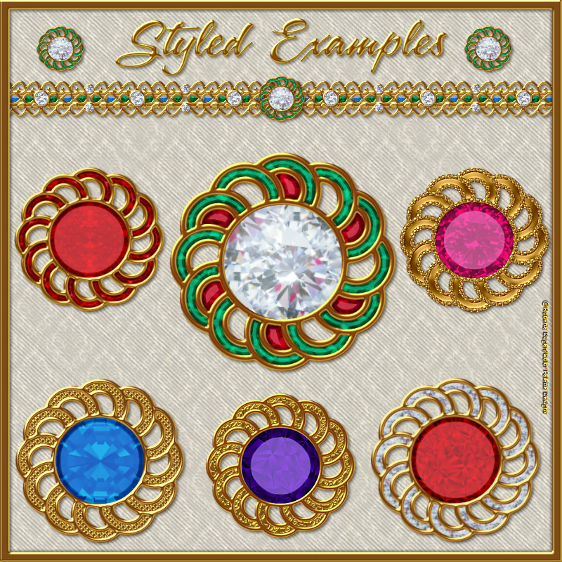 BLING! Precious Facets Set #2 by N/A