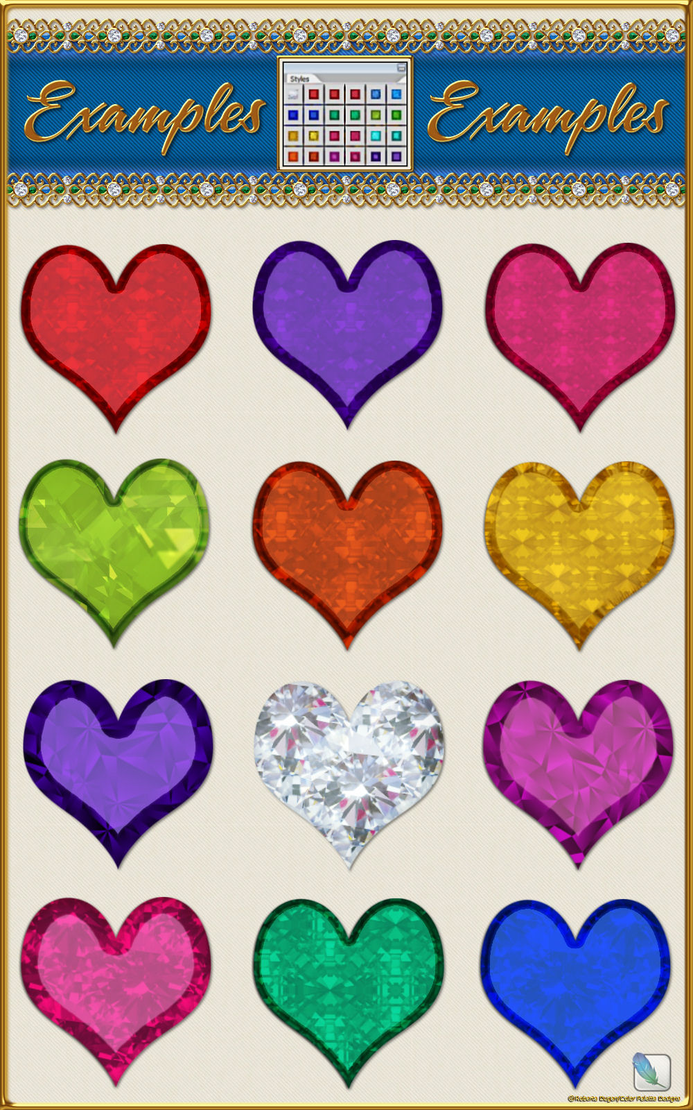 BLING! Precious Facets Set #2 by N/A