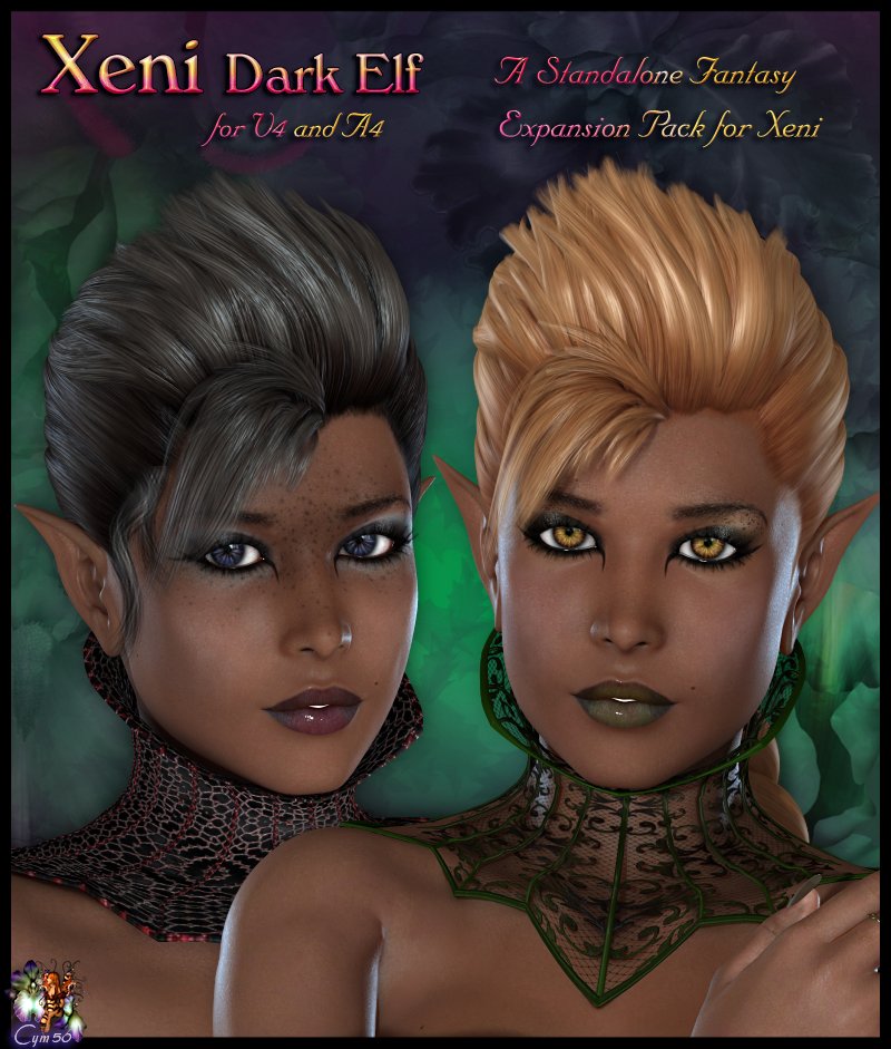 Cym56 Xeni Dark Elf by N/A