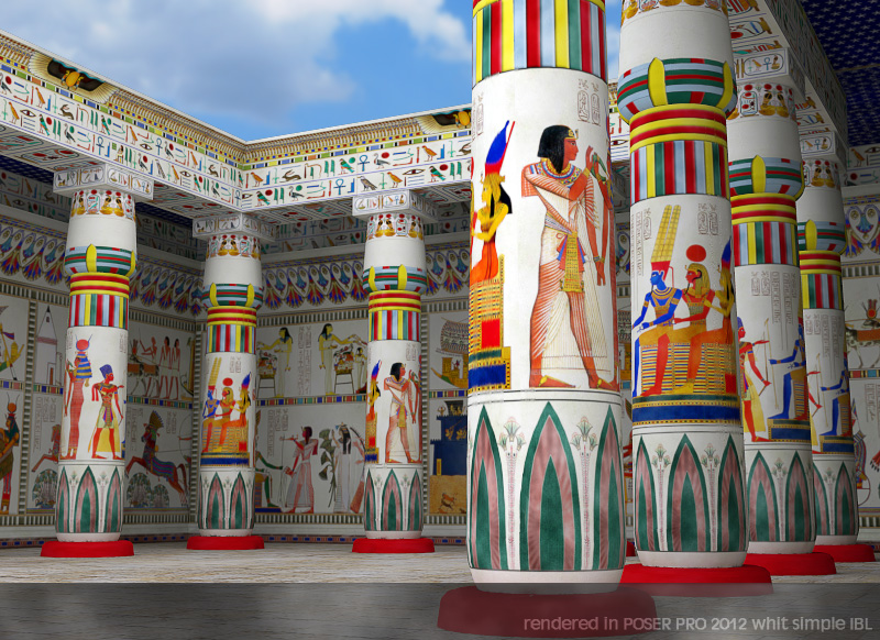 Hypostyle hall by N/A