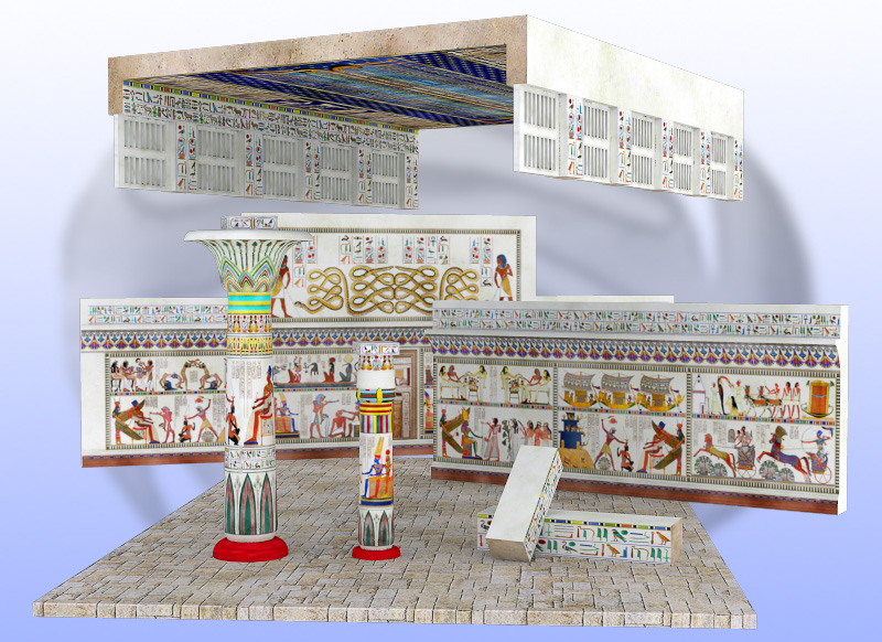 Hypostyle hall by N/A