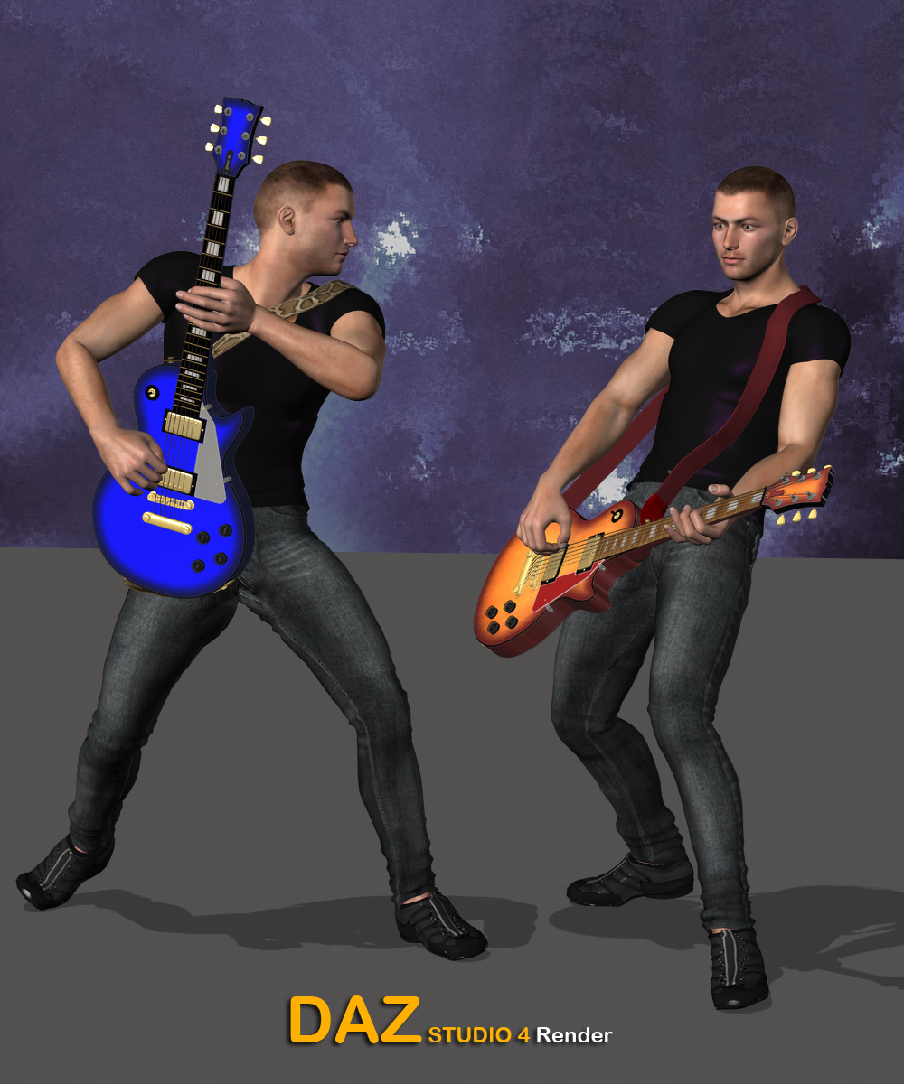 Rock School M4 LP poses by N/A