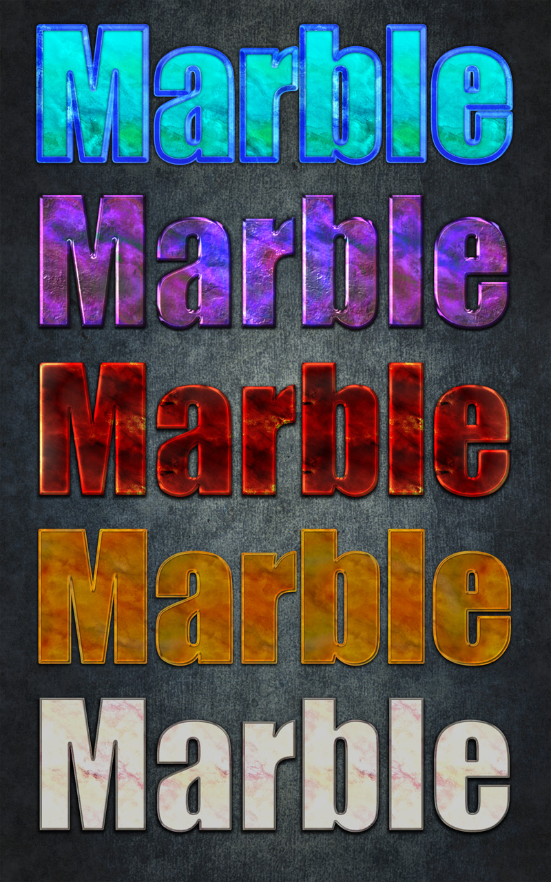 Marble - Photoshop Styles by N/A