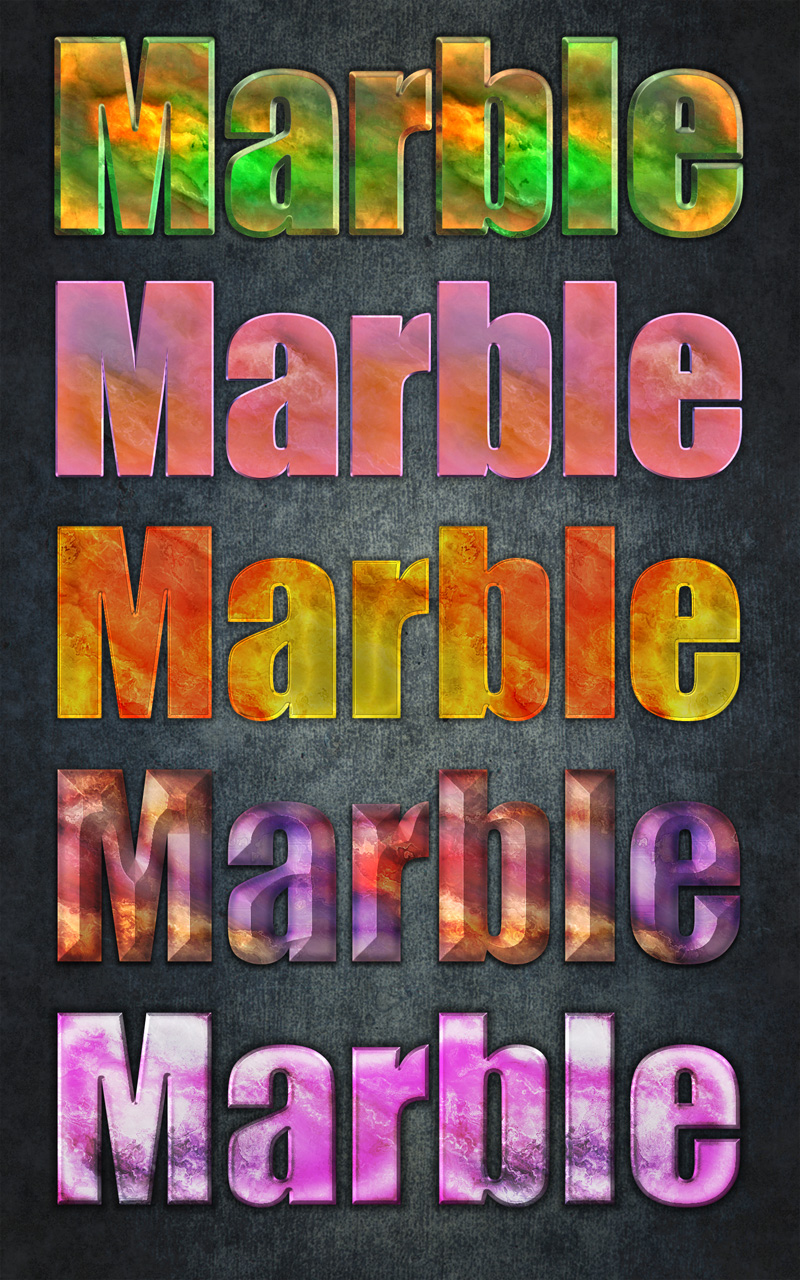 Marble - Photoshop Styles by N/A
