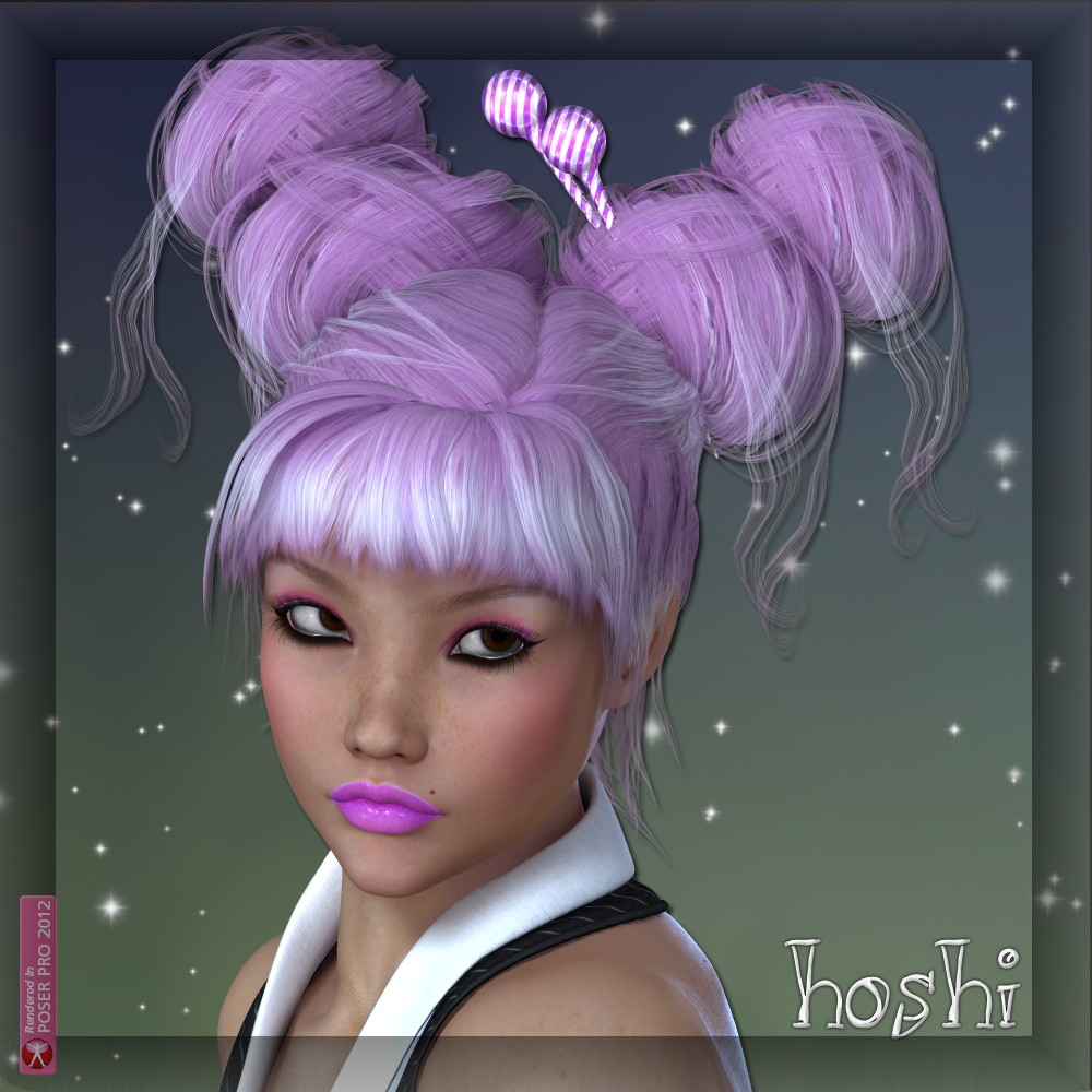 Hoshi Hair for V4 by N/A