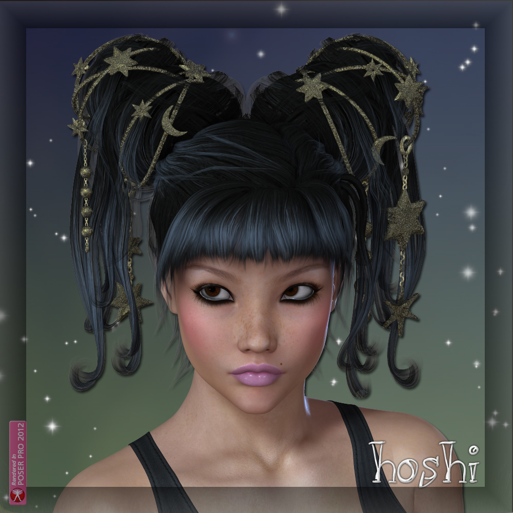 Hoshi Hair for V4 by N/A