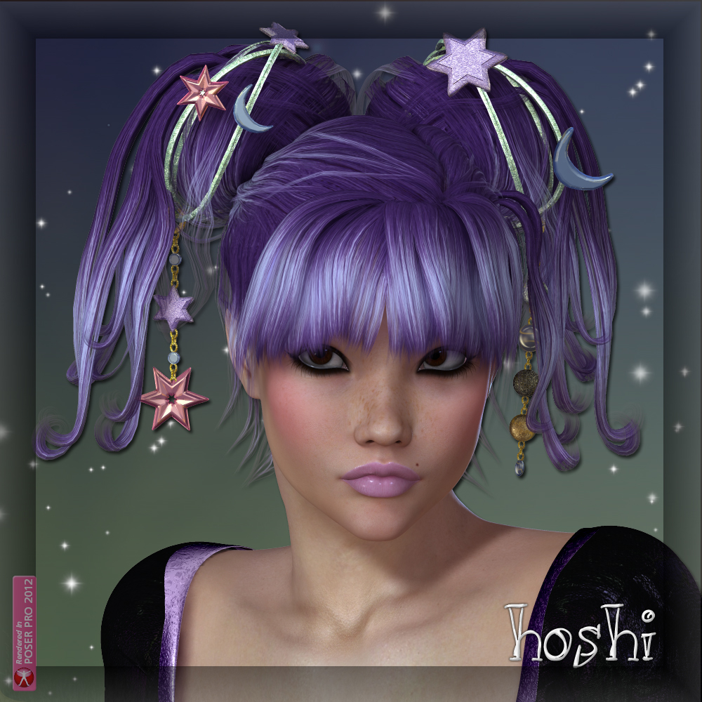 Hoshi Hair for V4 by N/A