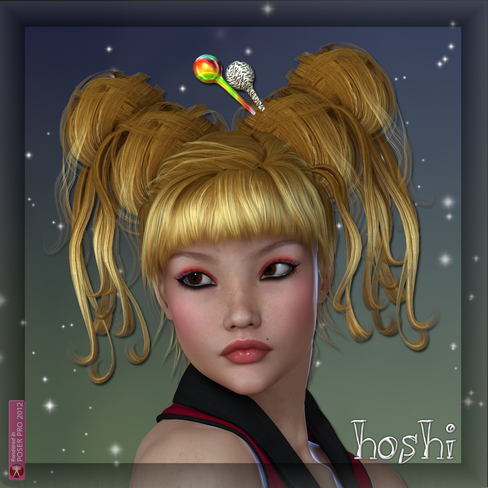 Hoshi Hair for V4 by N/A
