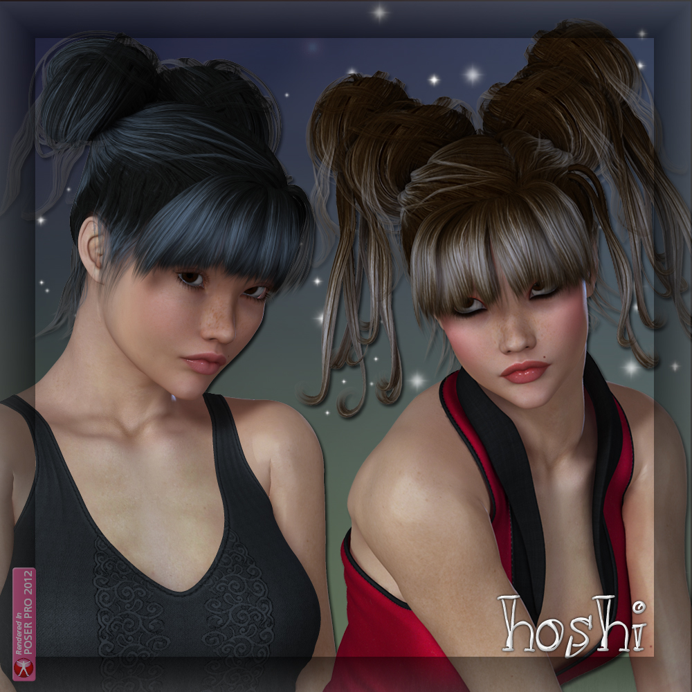 Hoshi Hair for V4 by N/A