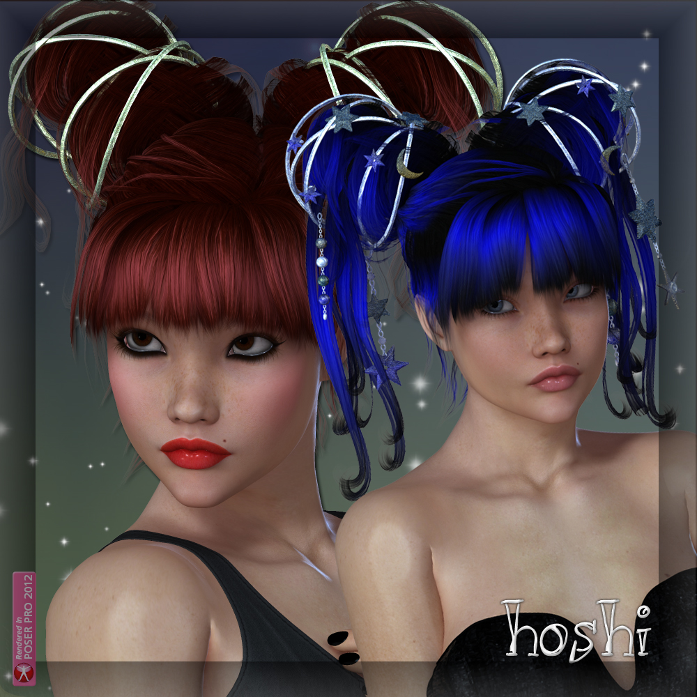 Hoshi Hair for V4 by N/A