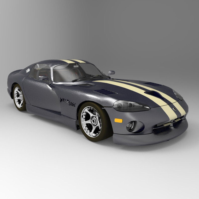 Dodge Viper (for 3D Studio Max) by N/A