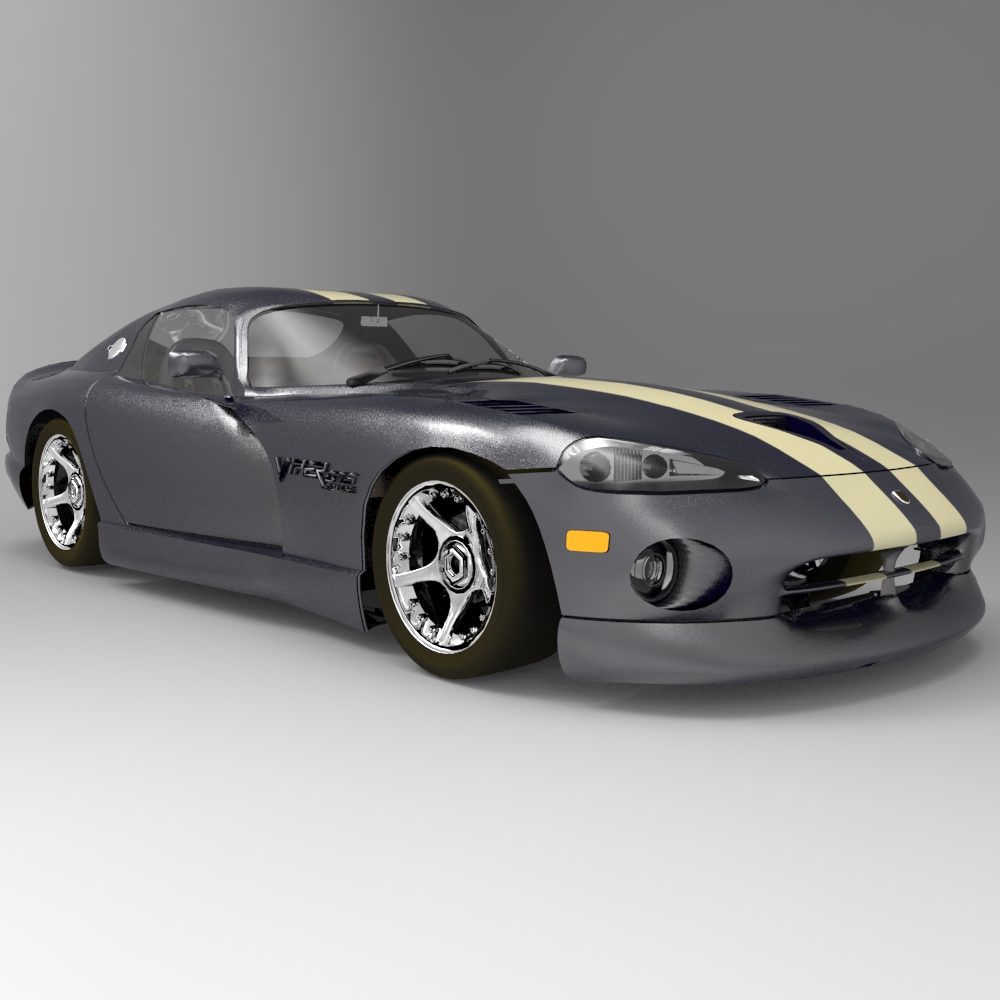 Dodge Viper (for 3D Studio Max) by N/A