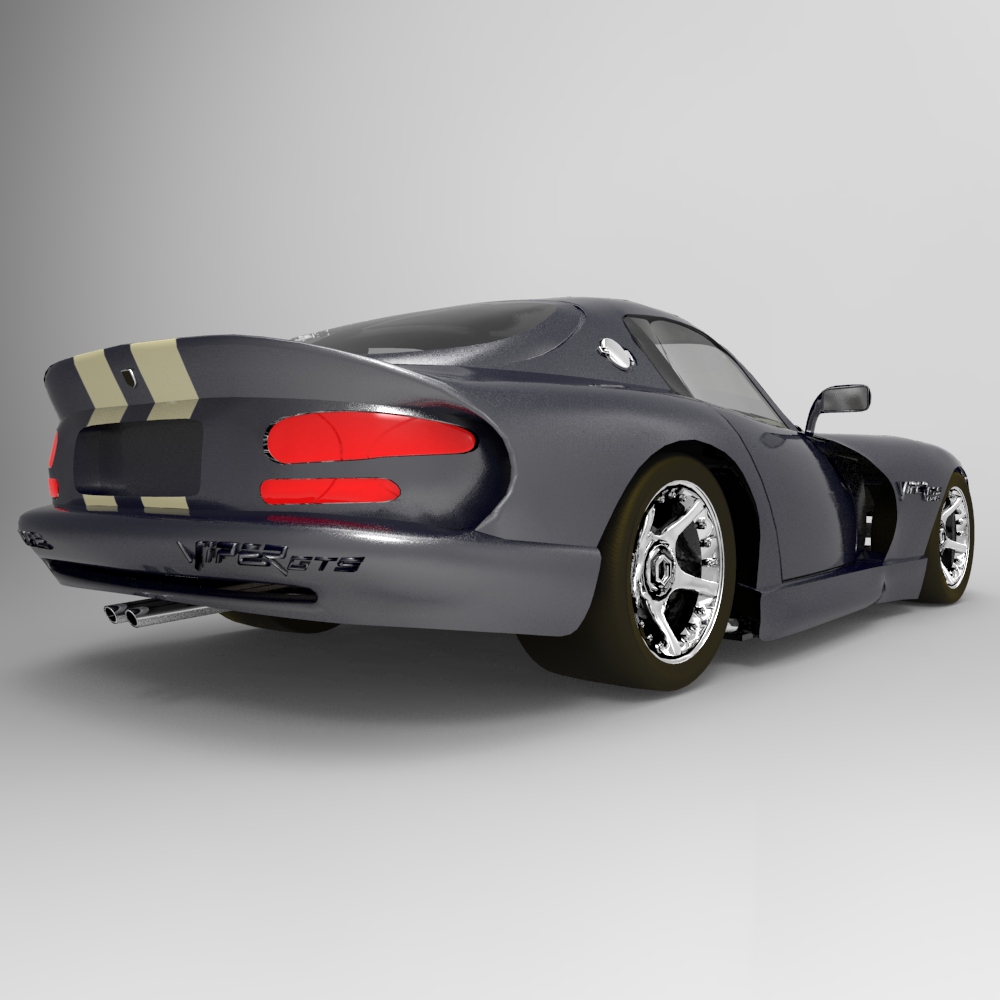 Dodge Viper (for 3D Studio Max) by N/A