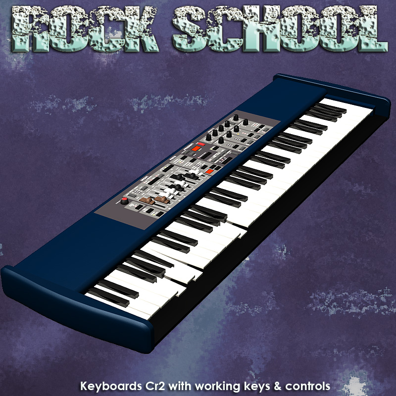 Rock School KeyBoards by N/A