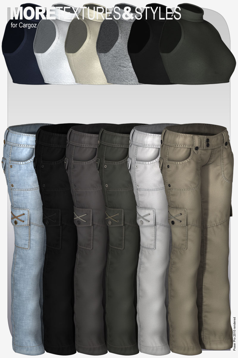 MORE Textures & Styles for Cargoz by N/A