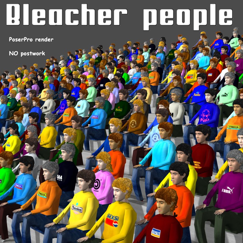 Bleacher people by N/A
