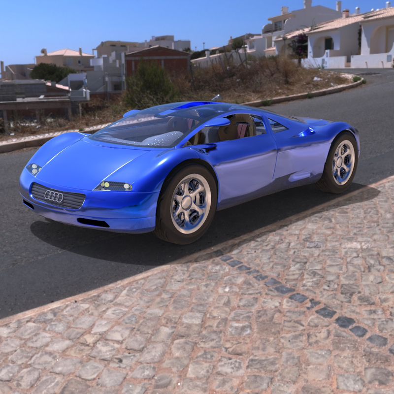 Audi Avus Quattro  for 3D Studio Max by N/A