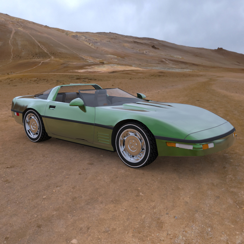 Corvette ZR 1 (for 3D Studio Max) by N/A