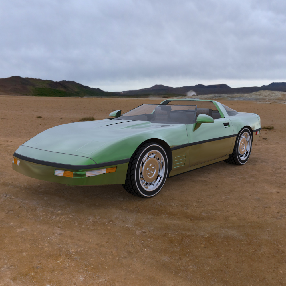 Corvette ZR 1 (for 3D Studio Max) by N/A