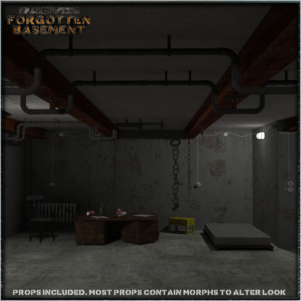 Forgotten Basement by 3-D-C by N/A