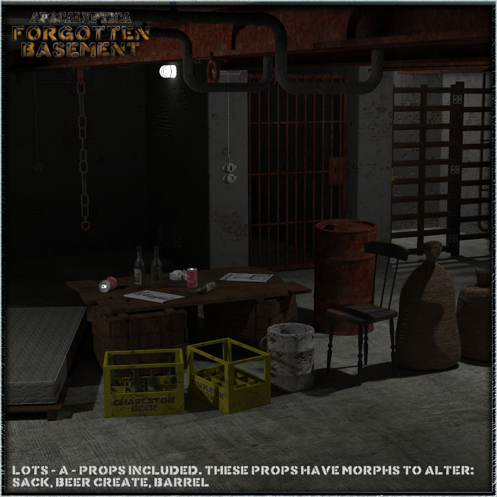 Forgotten Basement by 3-D-C by N/A