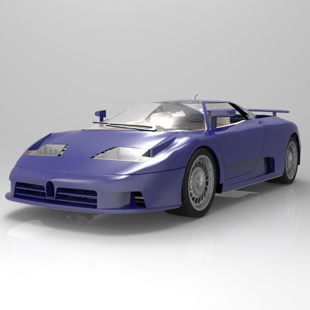 Bugatti EB 110  for 3D Studio Max by N/A