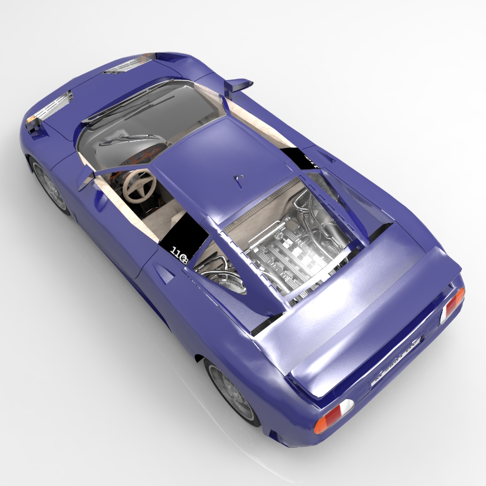 Bugatti EB 110  for 3D Studio Max by N/A