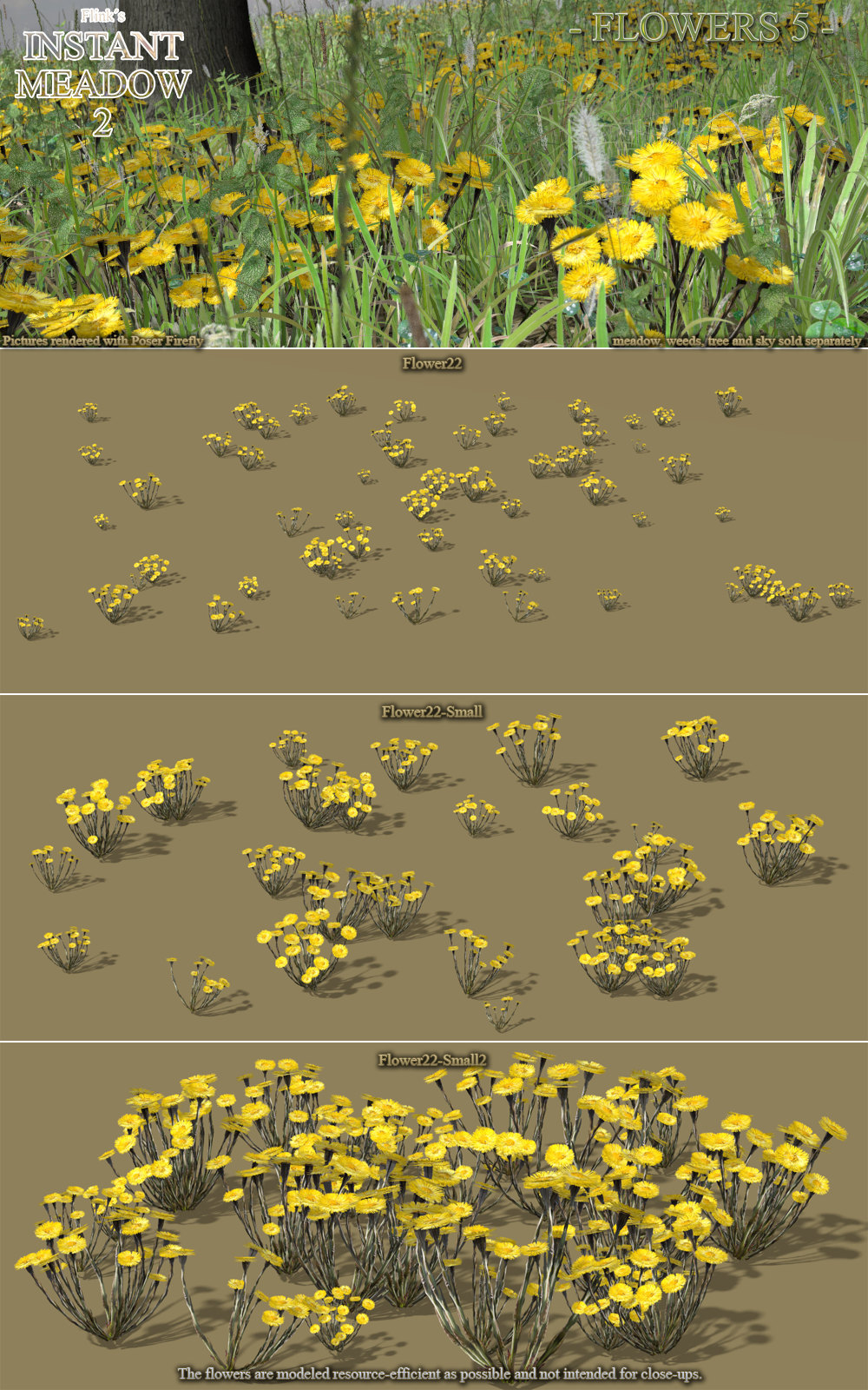 Flinks Instant Meadow 2 - Flowers 5 by N/A