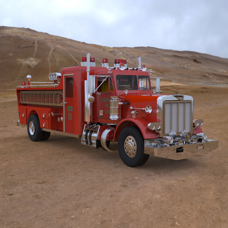 Firefight Truck (for 3D Studio Max) by N/A