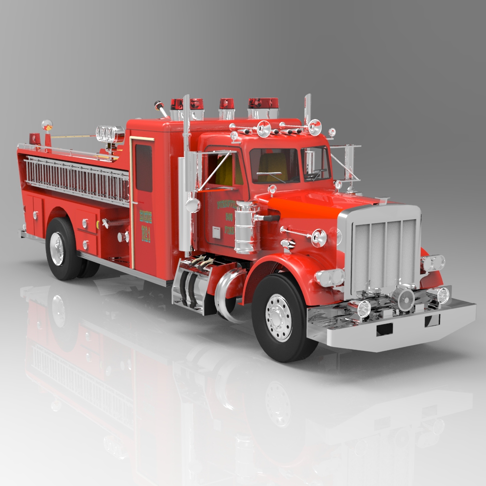 Firefight Truck (for 3D Studio Max) by N/A