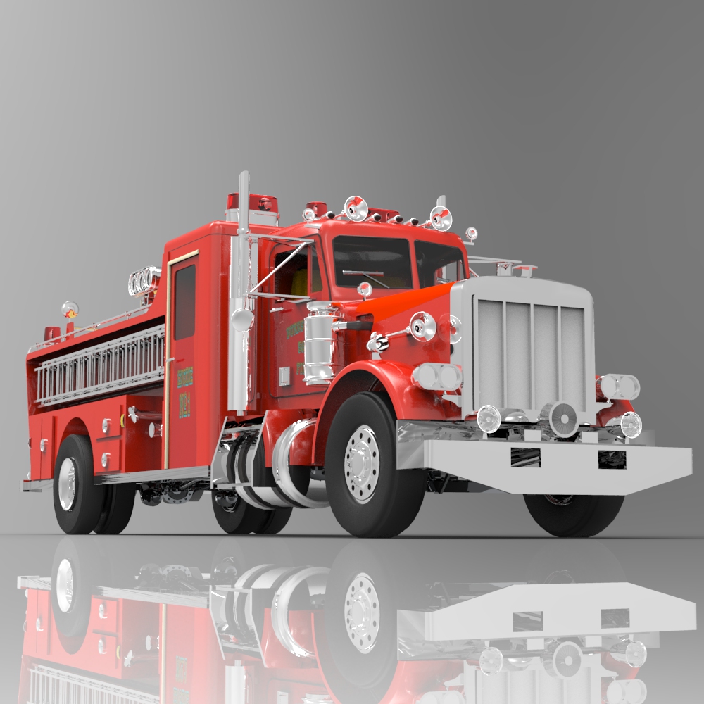 Firefight Truck (for 3D Studio Max) by N/A