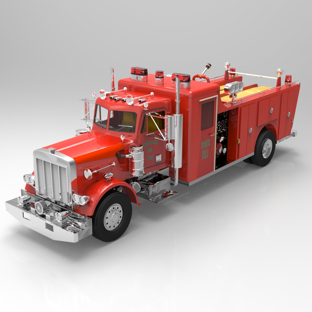 Firefight Truck (for 3D Studio Max) by N/A