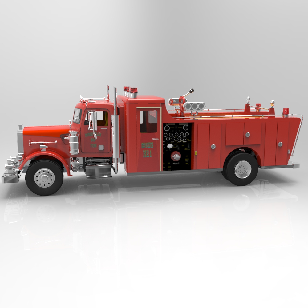 Firefight Truck (for 3D Studio Max) by N/A