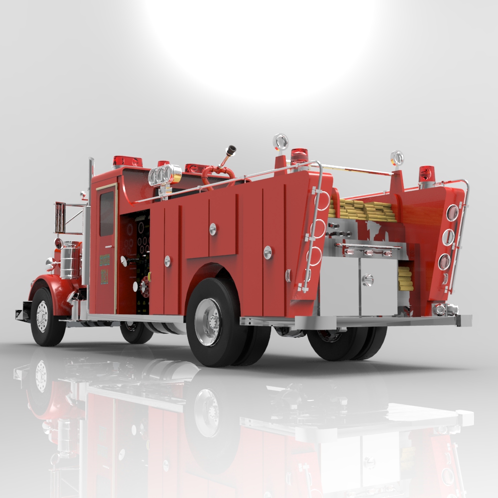 Firefight Truck (for 3D Studio Max) by N/A