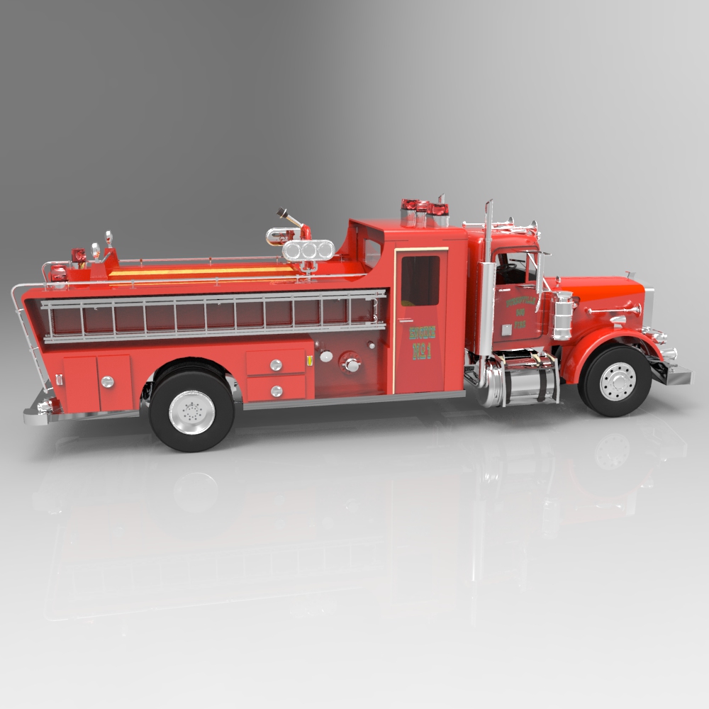 Firefight Truck (for 3D Studio Max) by N/A