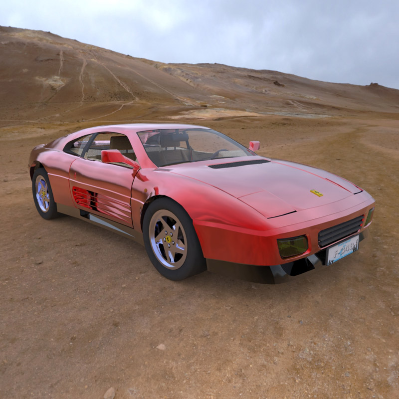 Ferrari 348T (for 3D Studio Max) by N/A