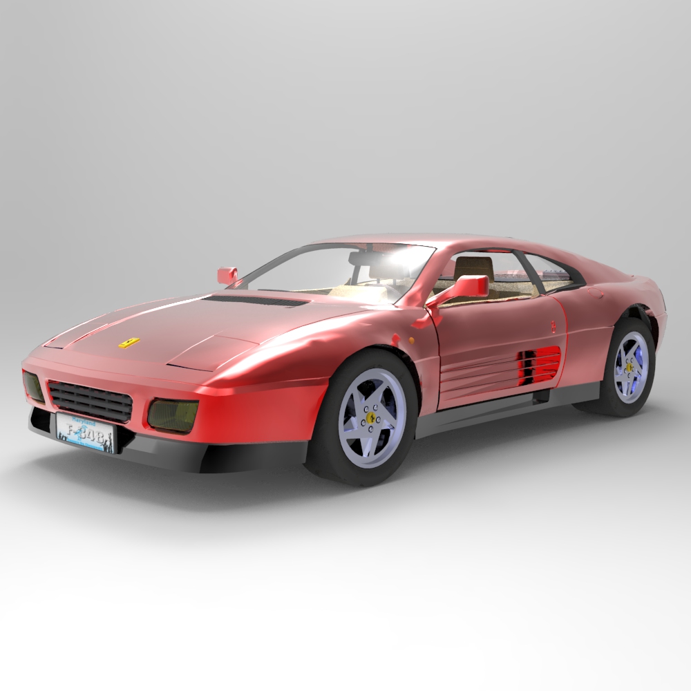 Ferrari 348T (for 3D Studio Max) by N/A