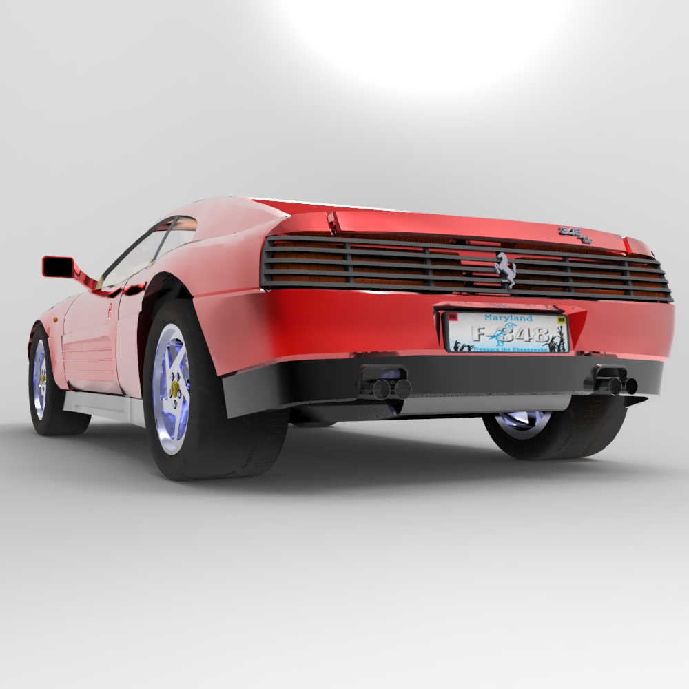 Ferrari 348T (for 3D Studio Max) by N/A