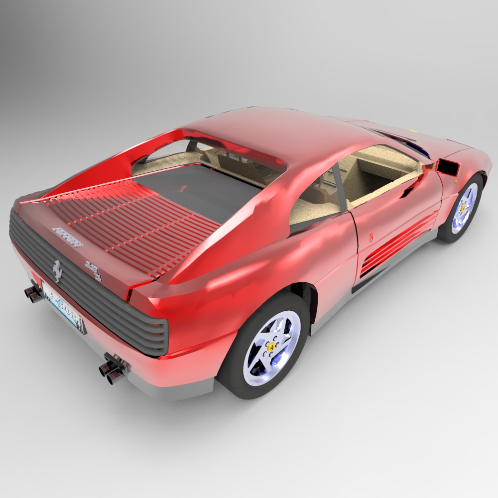 Ferrari 348T (for 3D Studio Max) by N/A